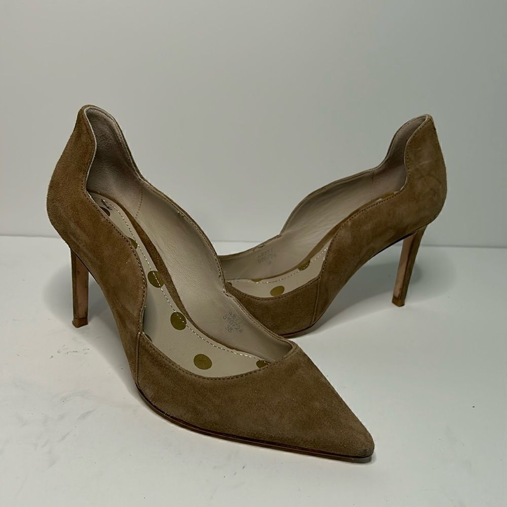 Boden Suede Pointy Toe Pump